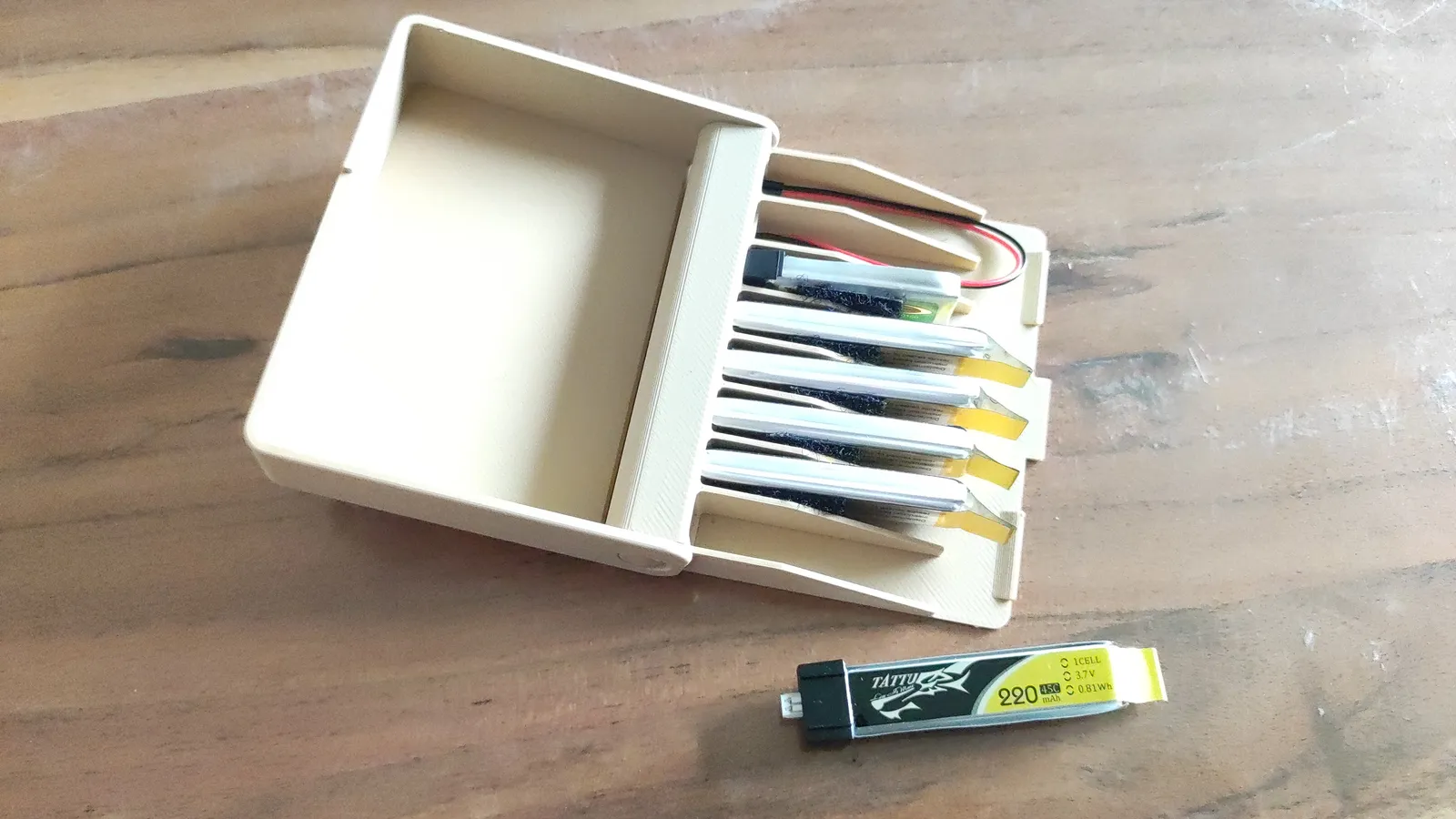 LiPo-Box für 1S 220mAh Akkus