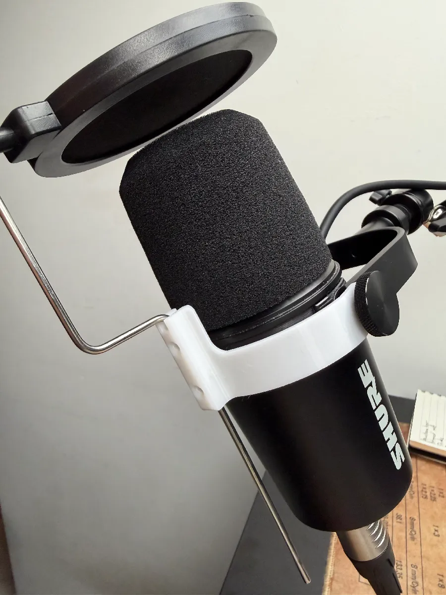 Pop-Filter Halterung für Shure MV7X