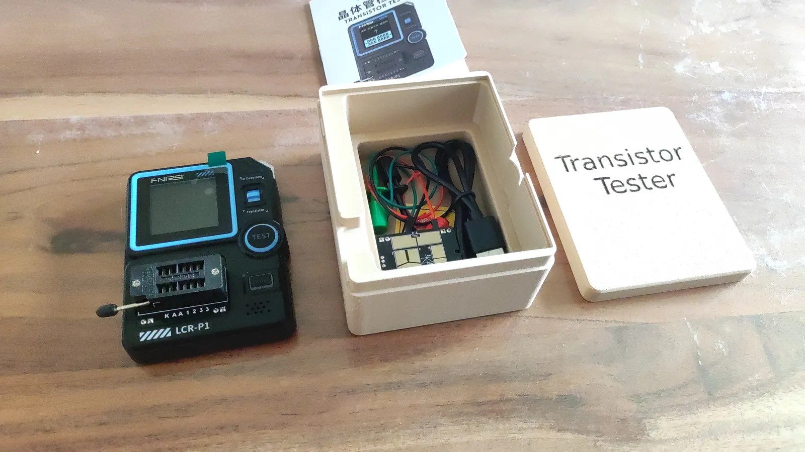 Aufbewahrungsbox für FNIRSI LCR-P1 Transistor-Tester