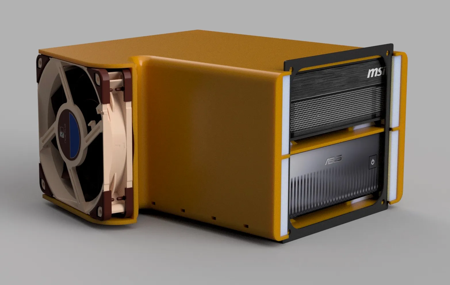 Kühl-Gehäuse für Nvidia DGX Spark / GB10 Cluster