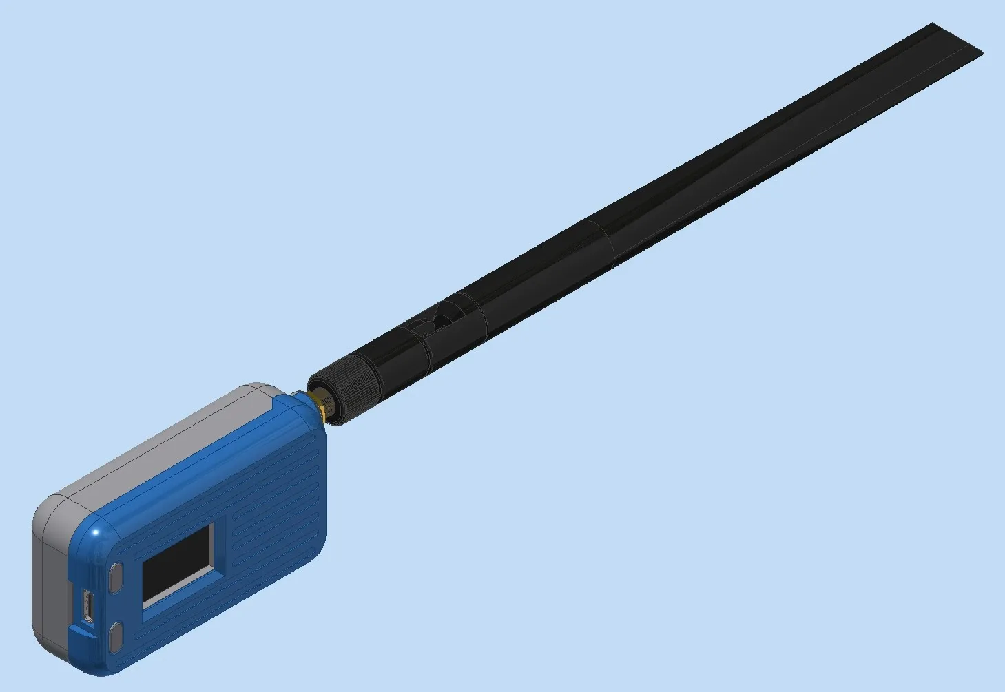 Heltec T096 Schutzgehäuse für 3000mAh Akku