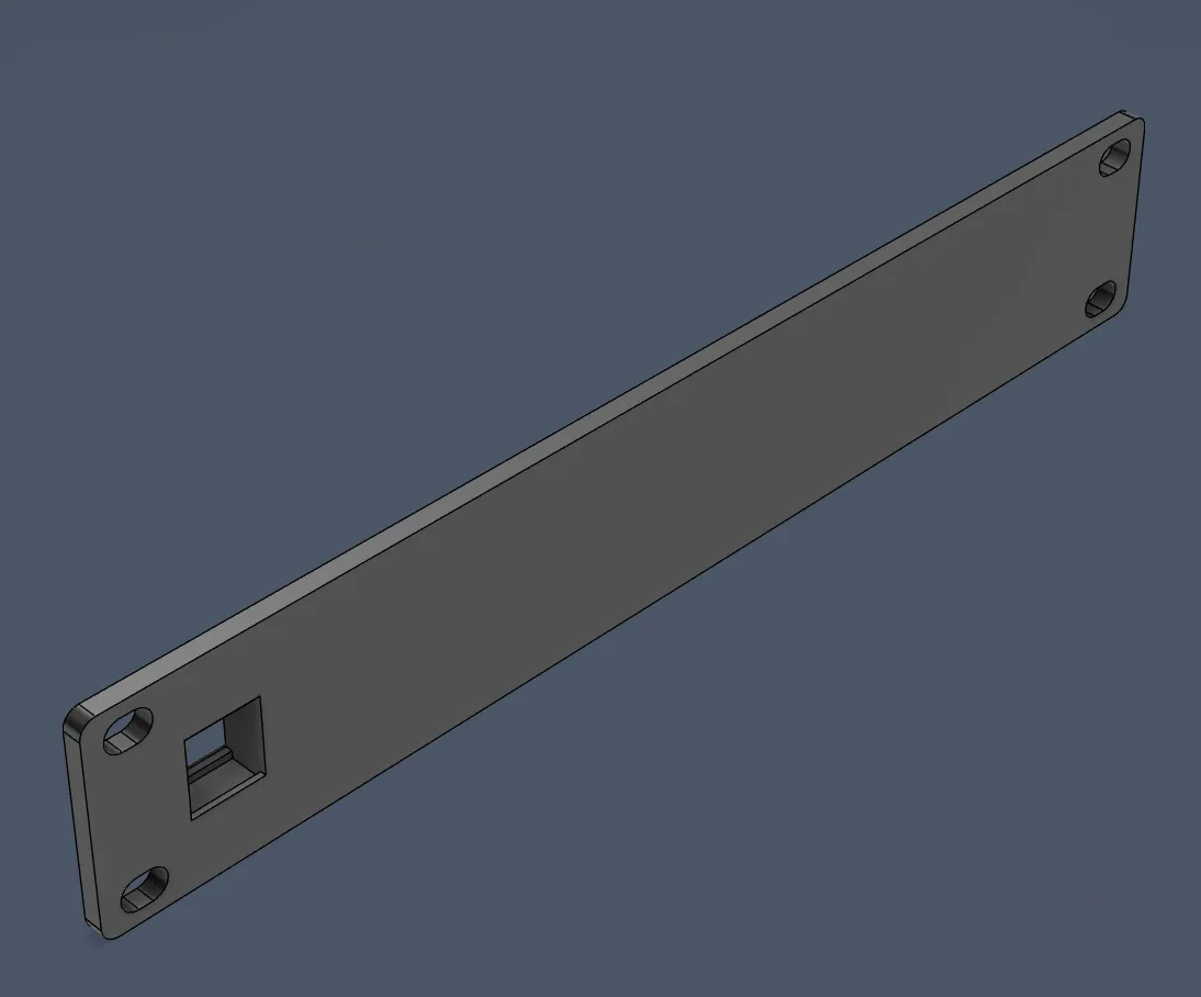 Rack Keystone Platte für Netzwerkschränke