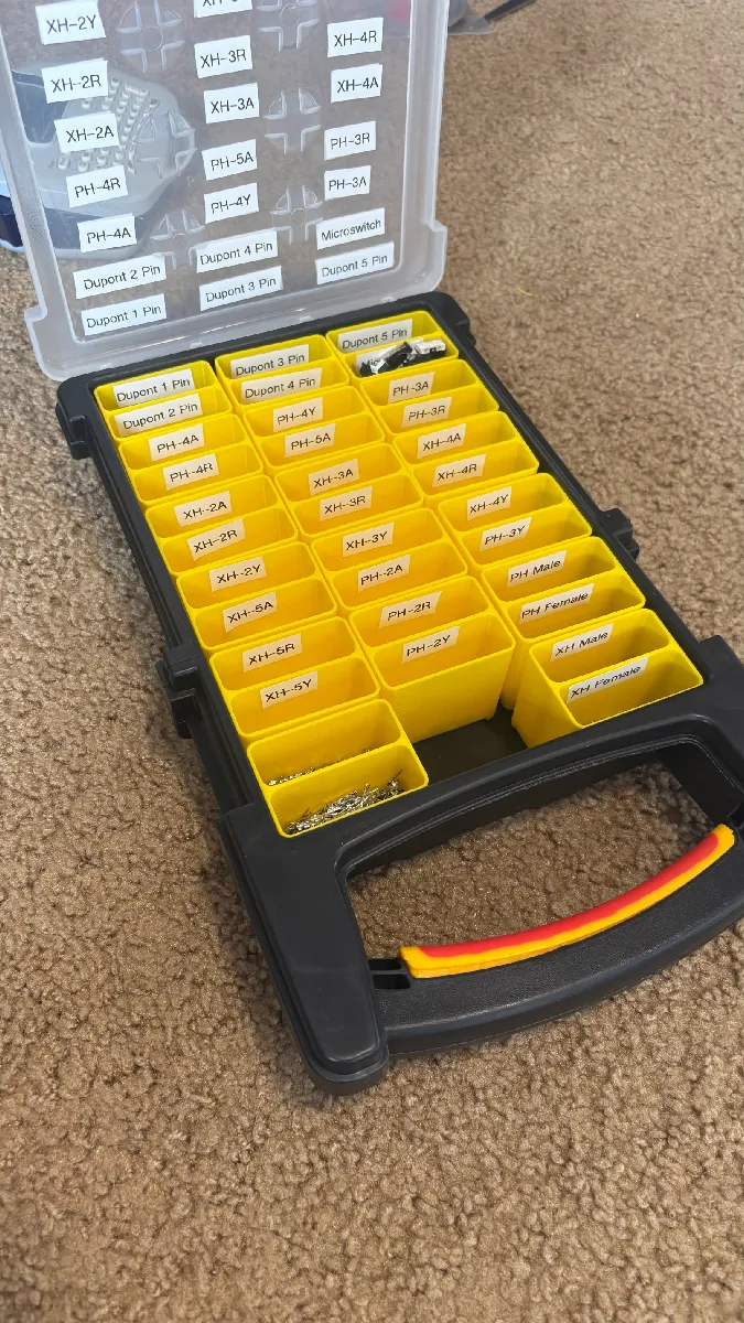 Einsatzboxen für Kleinteile Organisation
