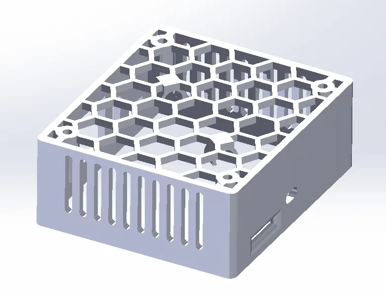 Gehäuse für Einplatinencomputer mit Kühlung