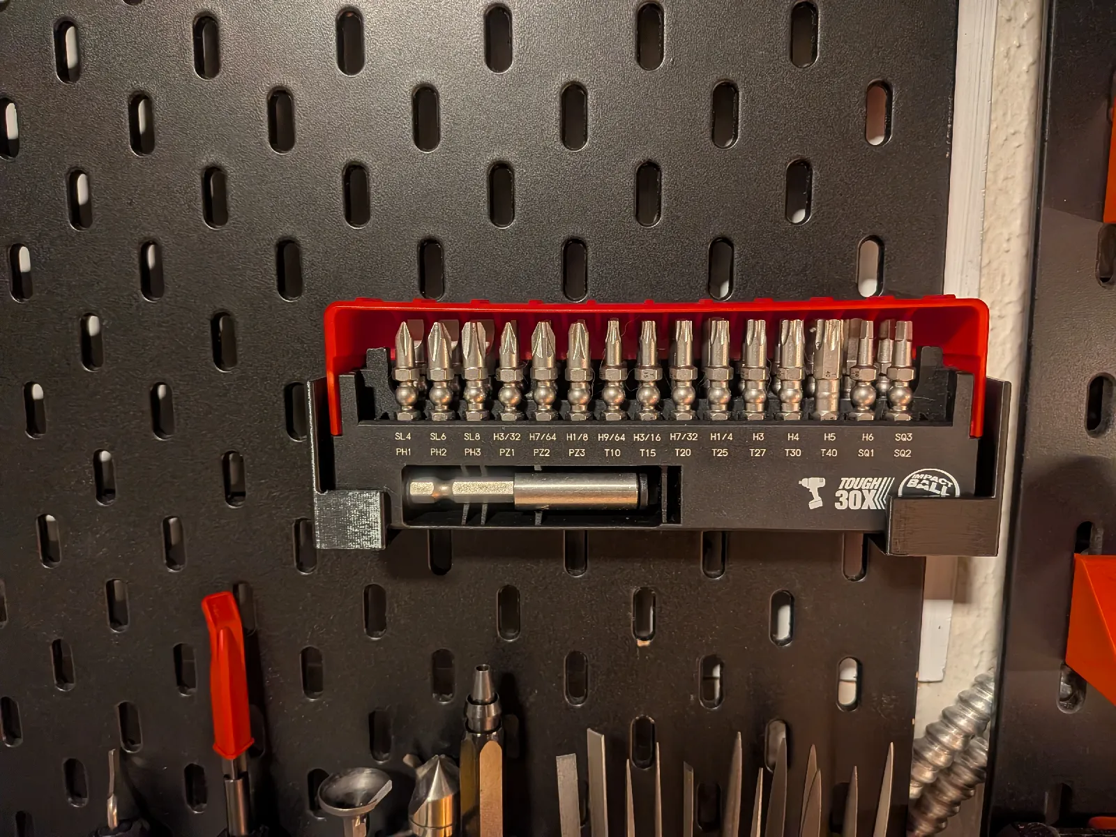 Bit-Halter für Vessel IMPACT BALL Set – IKEA SKÅDIS kompatibel