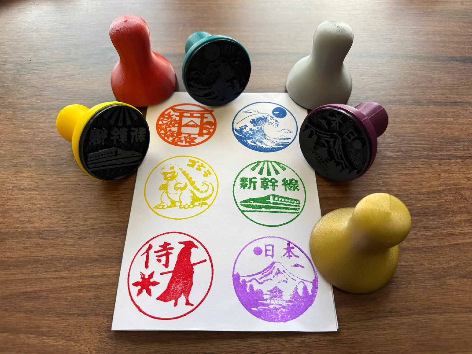 Stempel Set für Kreative Projekte und Sammler