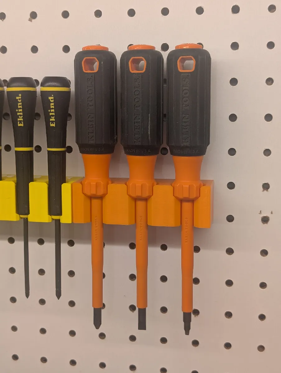 Schraubendreher Halter für Lochwand Systeme