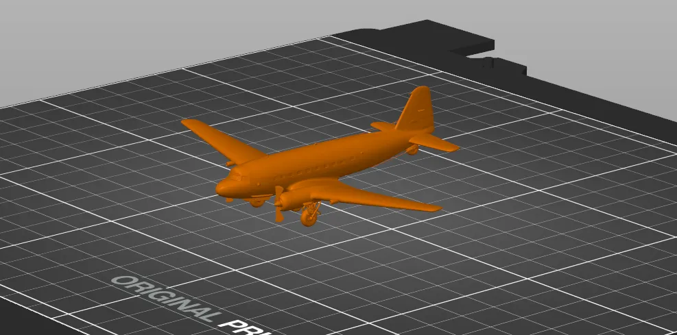 Historisches Flugzeug Modell