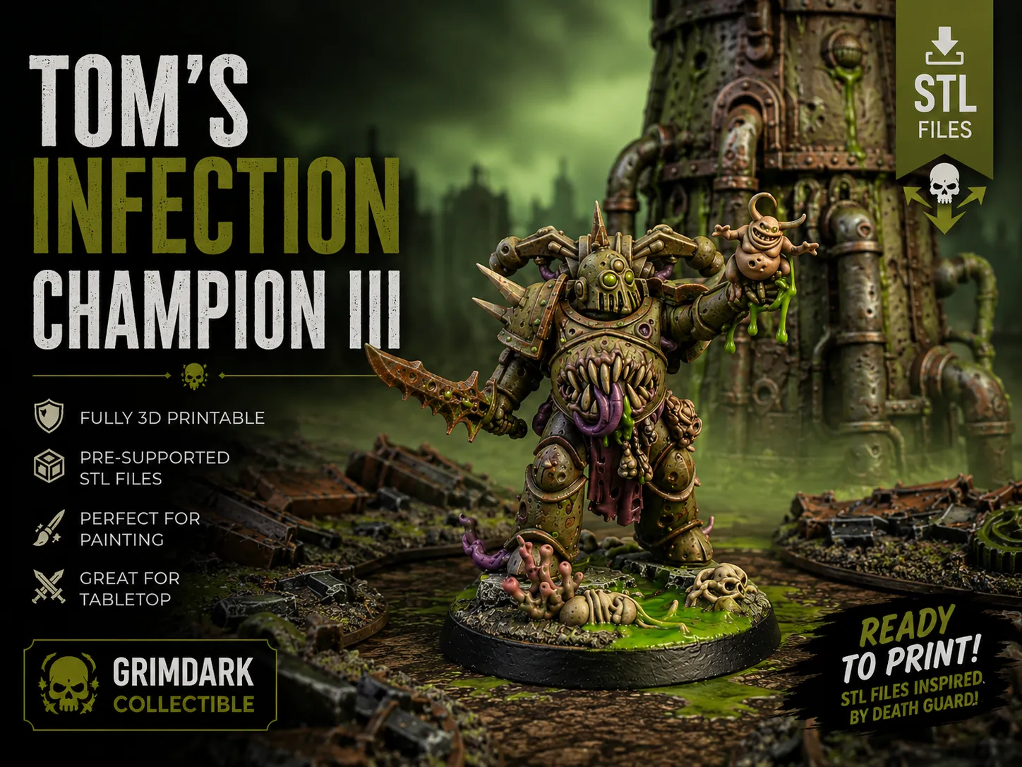 Fantasy Boss Miniatur
