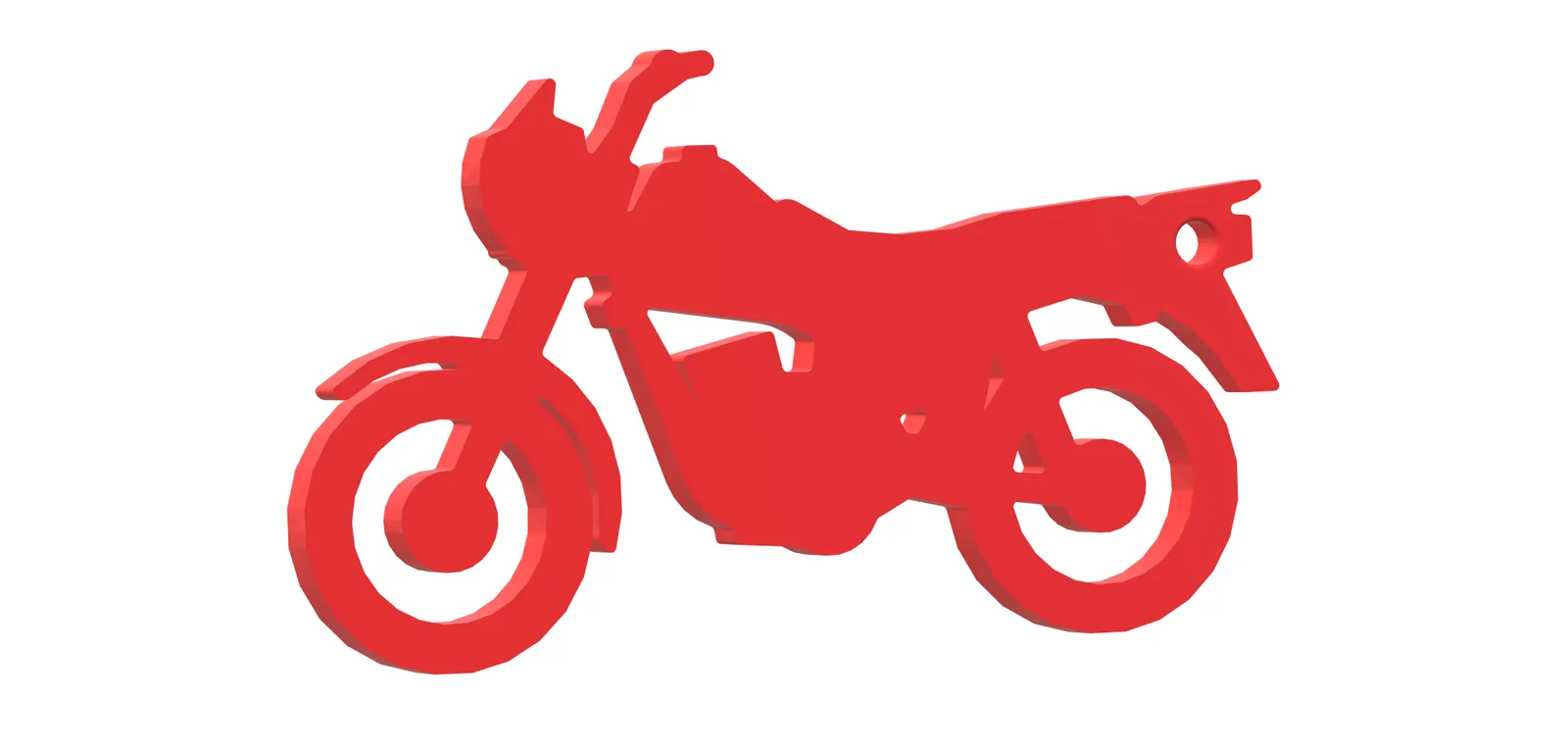 Motorrad Schlüsselanhänger Eule
