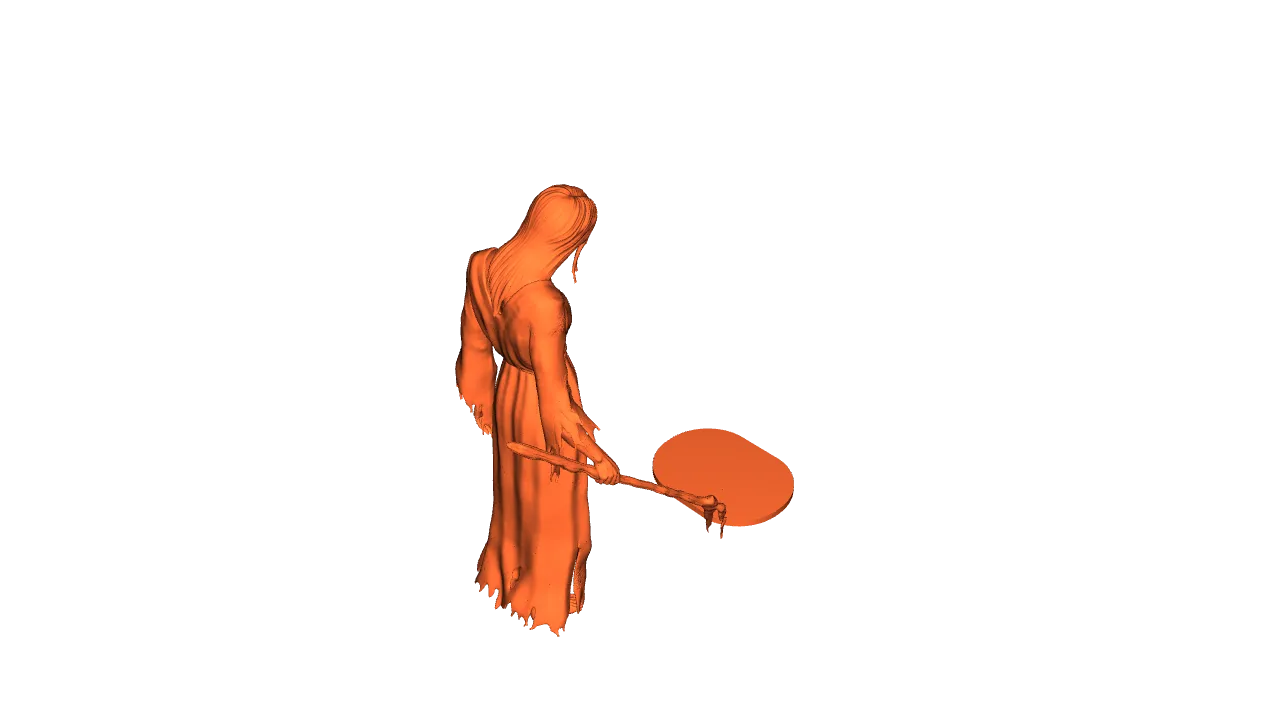 Mystische Geist Figur mit Laterne - image2 Mystische Geist Figur mit Laterne – Bild 2
