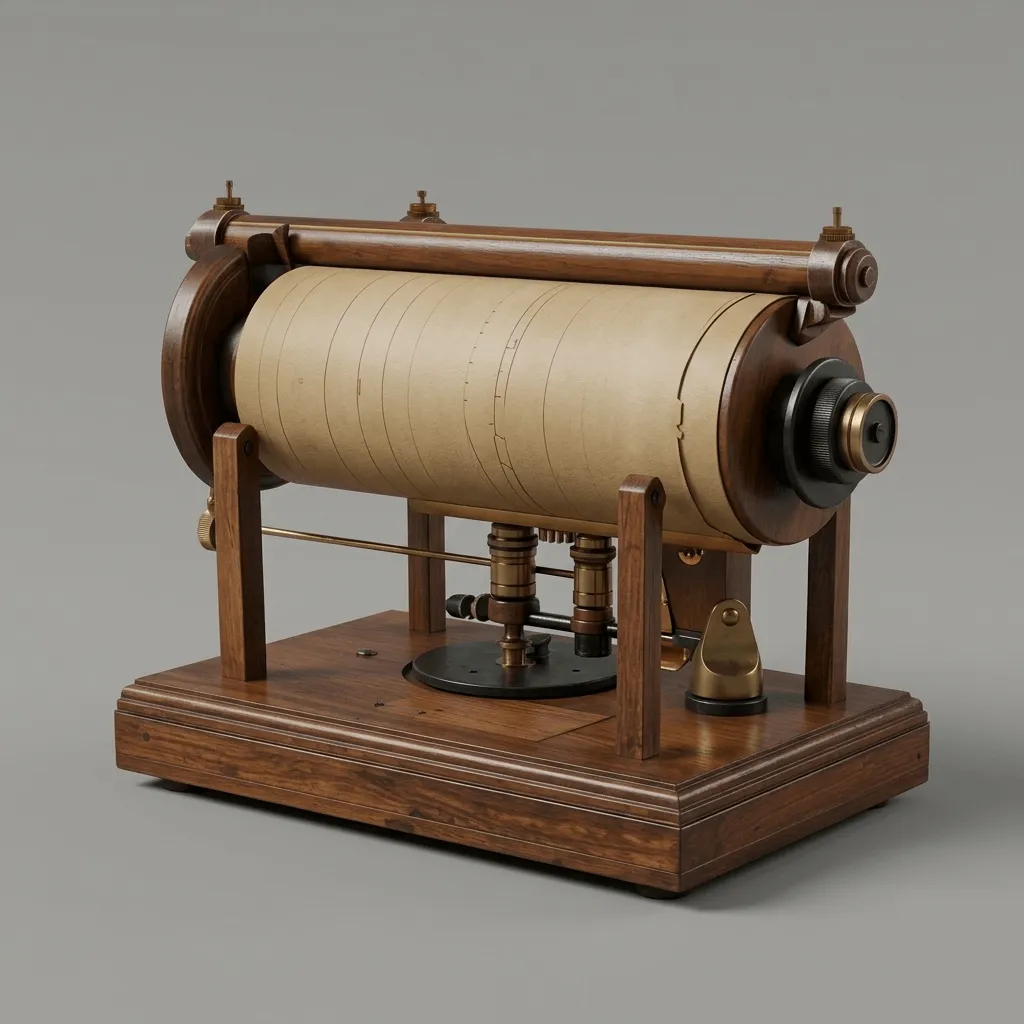Historisches Wissenschaftsmodell Kymograph