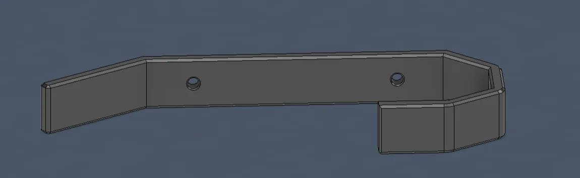 Wandhaken mit M4 Befestigung