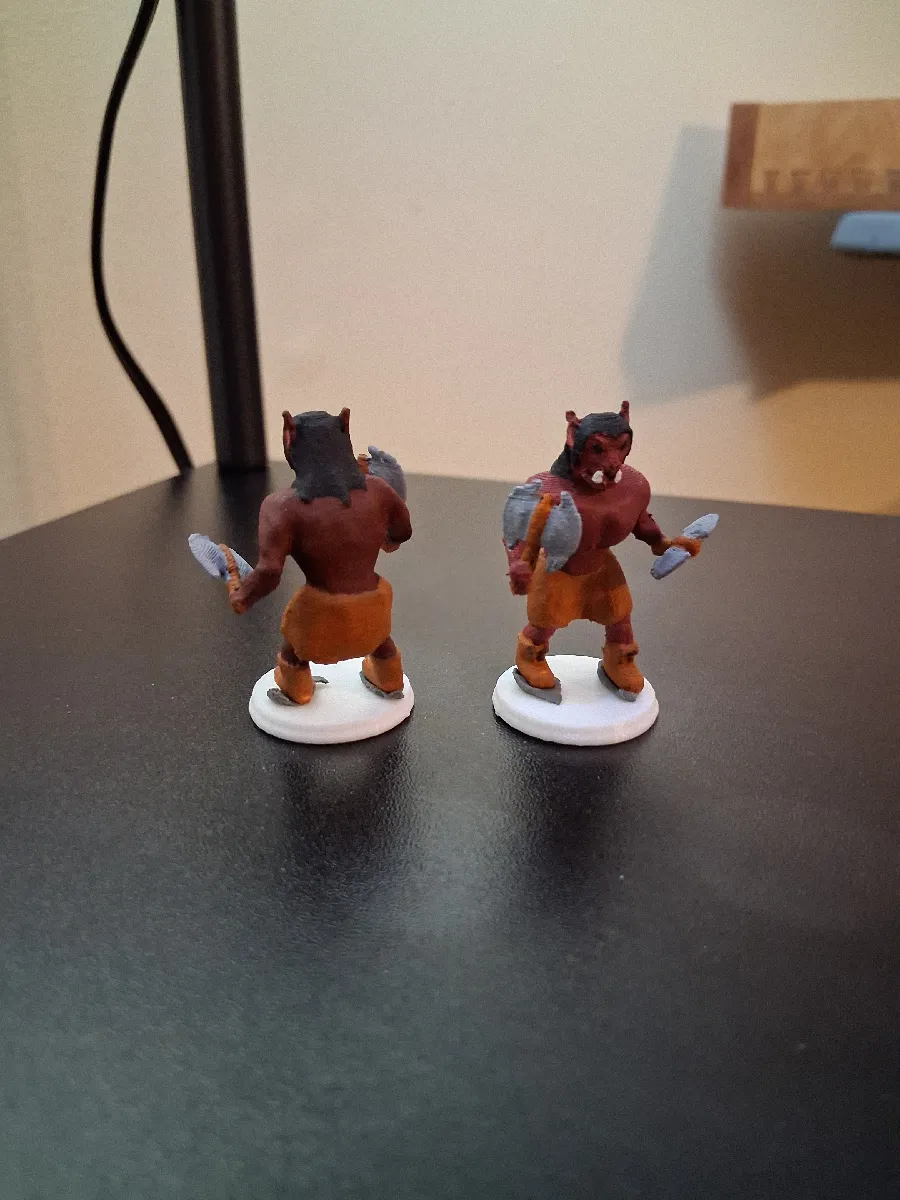 Fantasy Krieger Miniatur für Tabletop