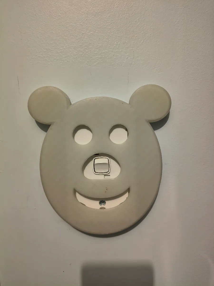 Bären Lichtschalter Abdeckung