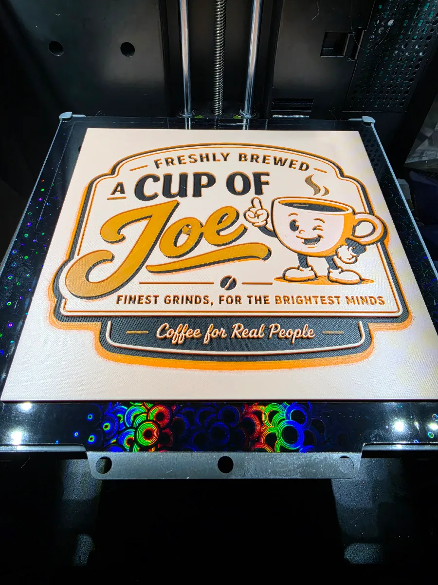 Kaffee Schild für Küche und Coffee Corner