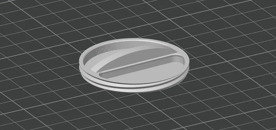 Deckel für Wattestäbchen Aufbewahrungsbox