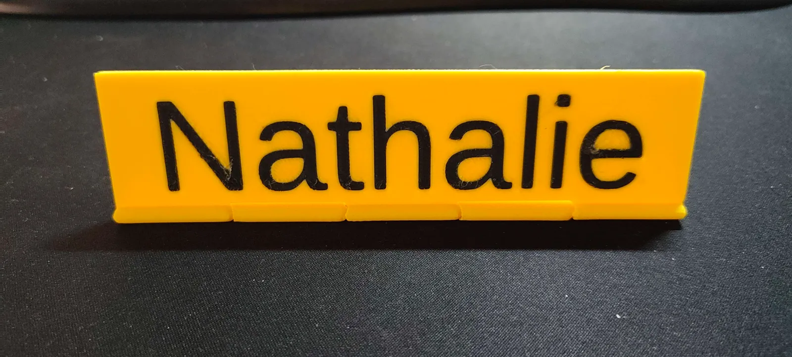 Namensschild Aufsteller für Meetings