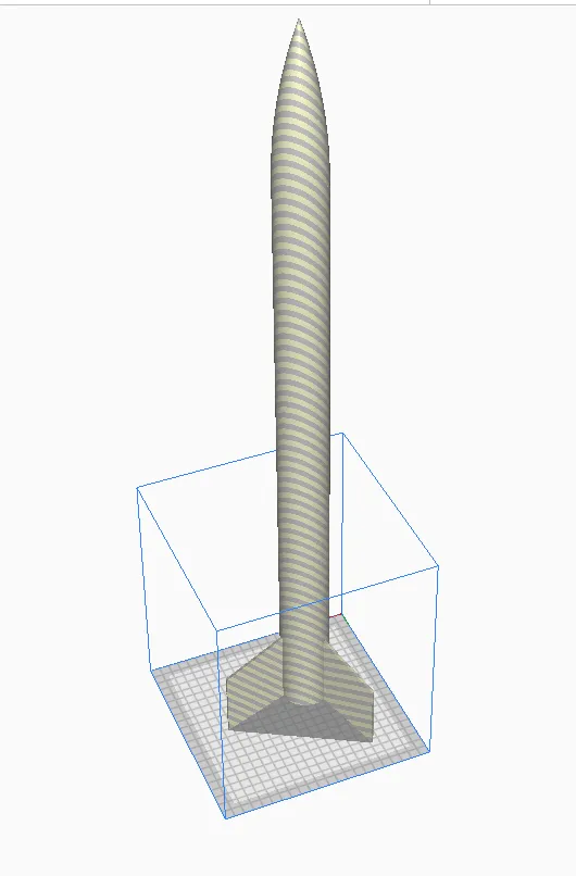 Raketenmodell für Sammlung und Dekoration