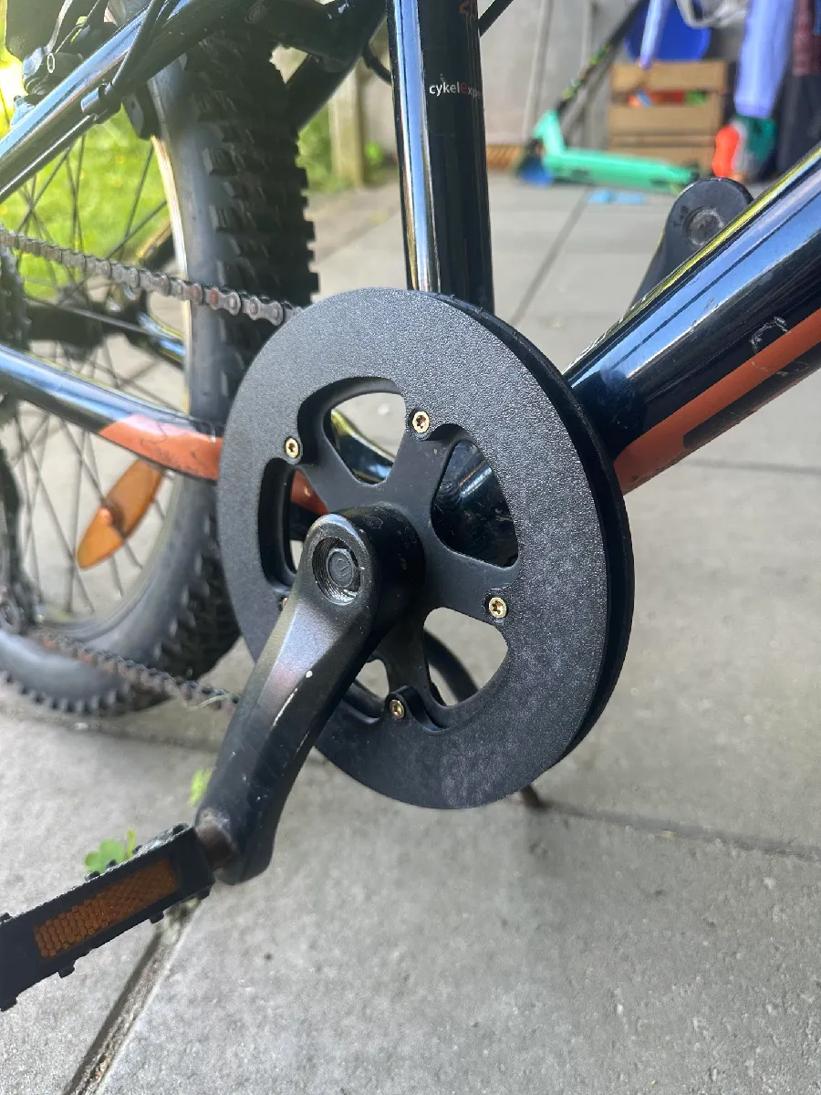 Kettenblatt Schutzring für Fahrräder
