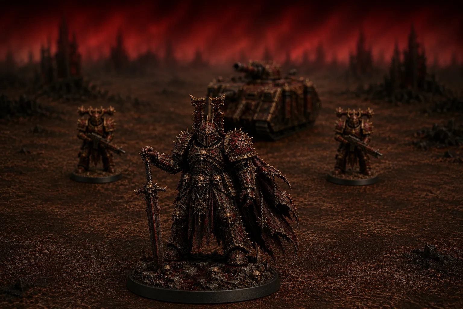 Fantasy Warlord Miniatur - image3 Fantasy Warlord Miniatur – Bild 3