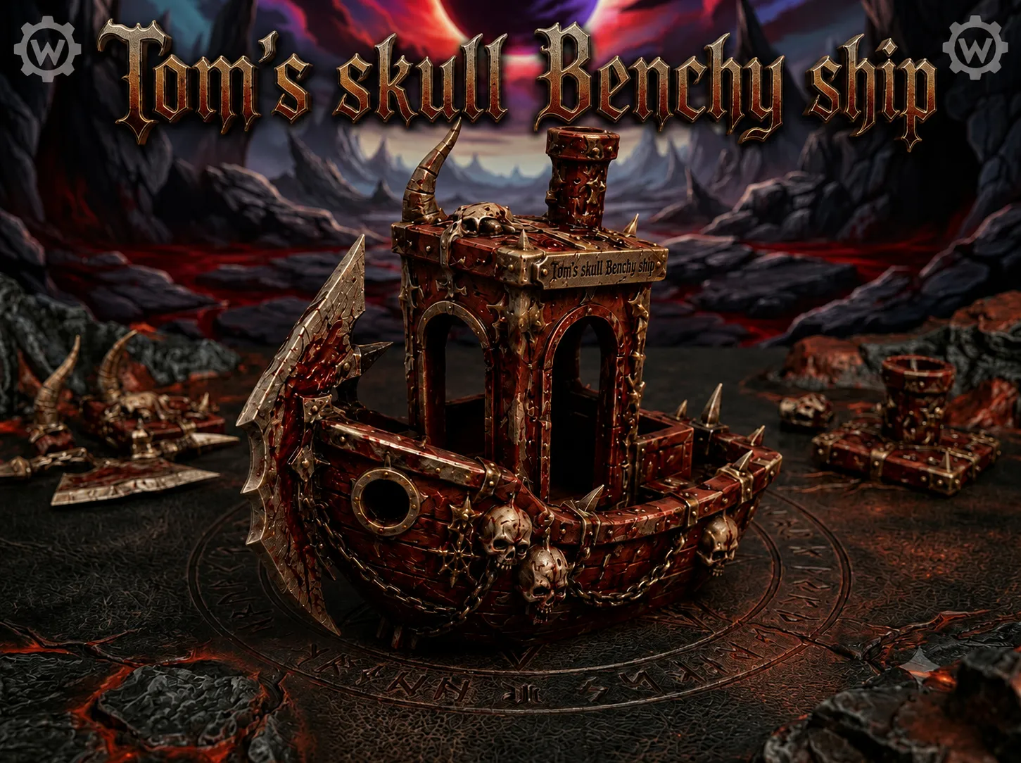 Fantasy Schiffsmodell