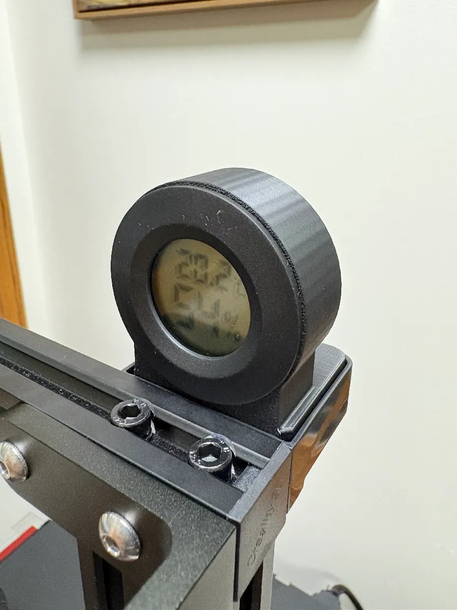 Hygrometer Halterung für Arbeitsbereiche
