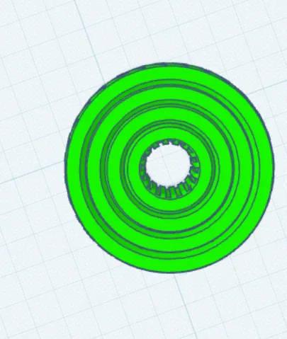 Doppelrad Fidget Modell
