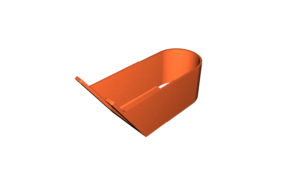 Flashforge AD5X Filament-Abfallrutsche (Poop Chute) - image2 Flashforge AD5X Filament-Abfallrutsche (Poop Chute) – Bild 2