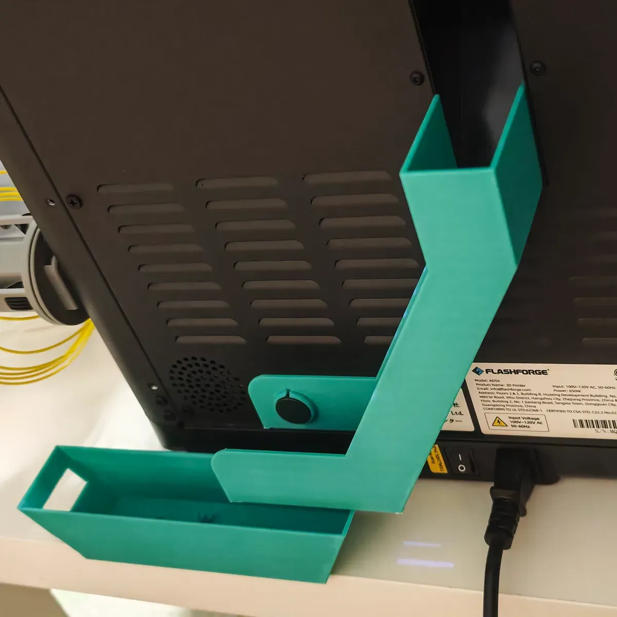 Filament Auffangführung