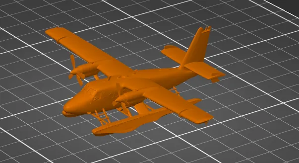 Regionalflugzeug Modell