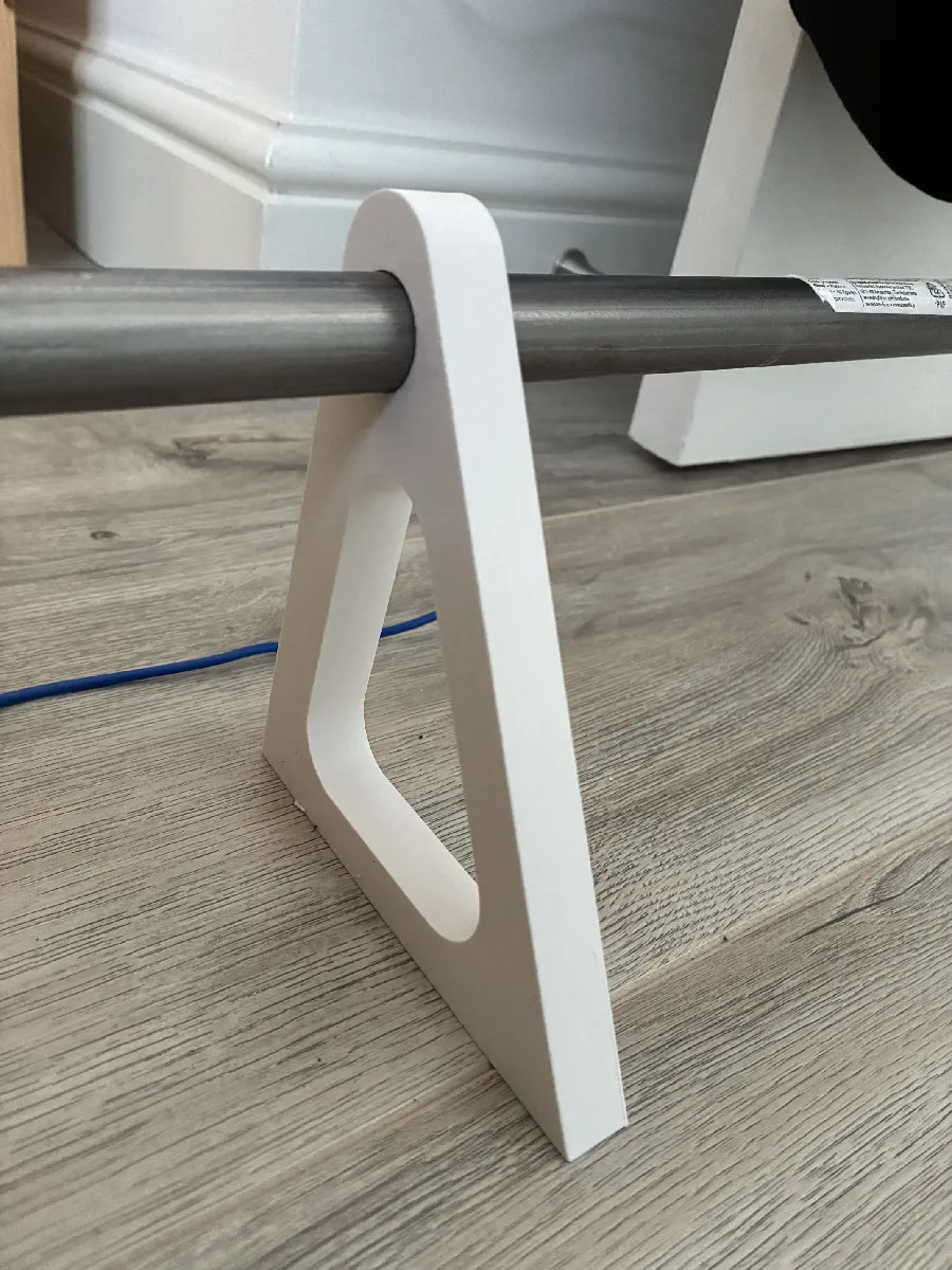 Kabelrollen-Halterung für 20mm Rohre | Werkstatt-Ständer 2 Stück