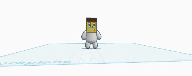 Mini Roboter Figur