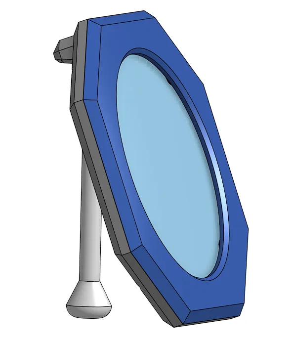 Wafer Display Rahmen