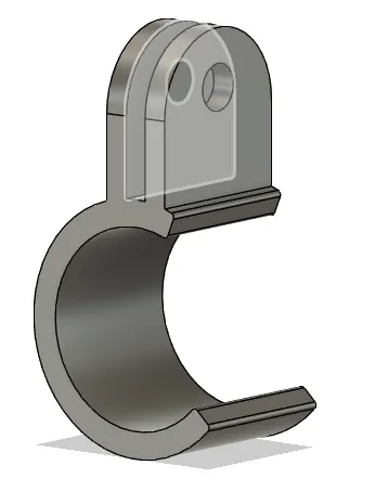 Leuchtenhalter für Fahrradzubehör