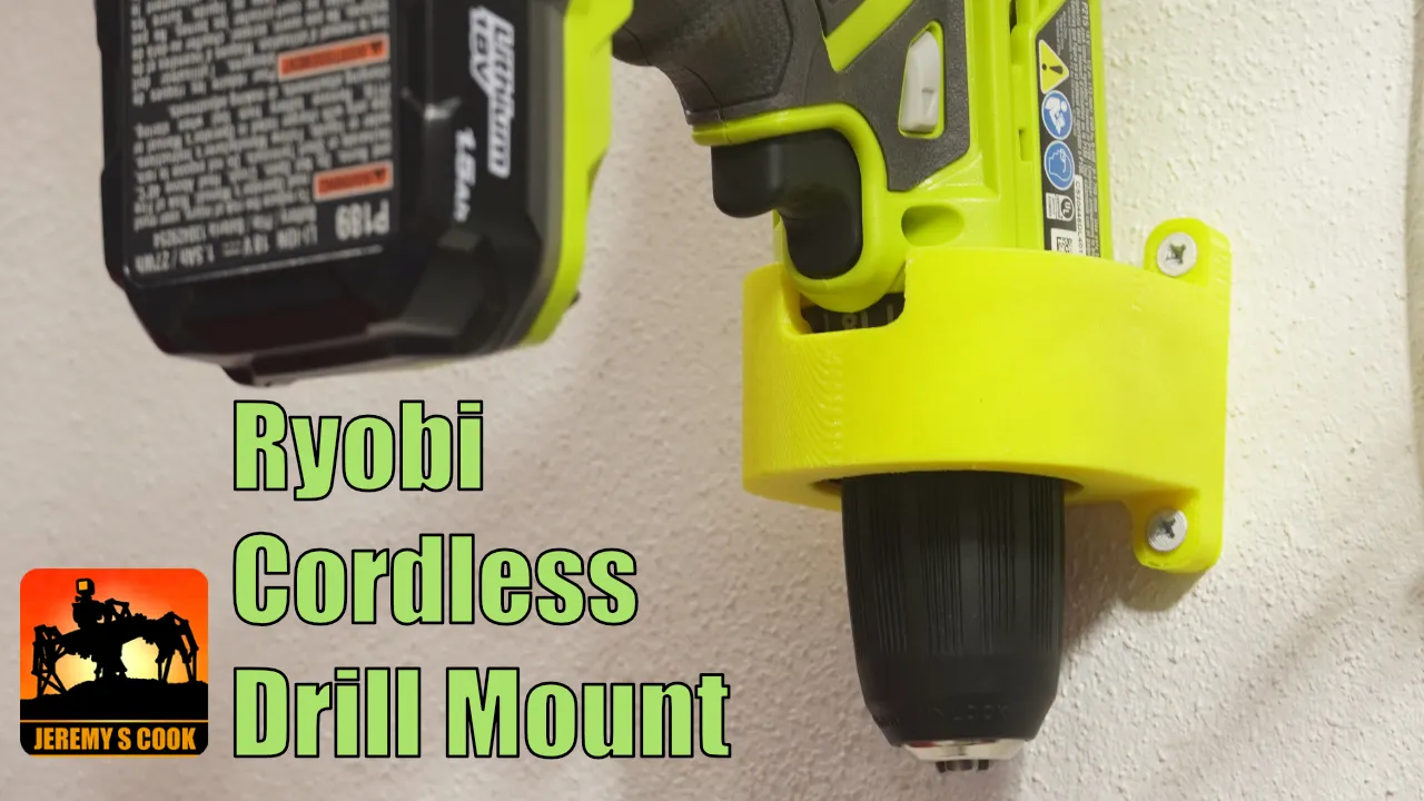 Ryobi ONE+ 18V Bohrschrauber-Wandhalter