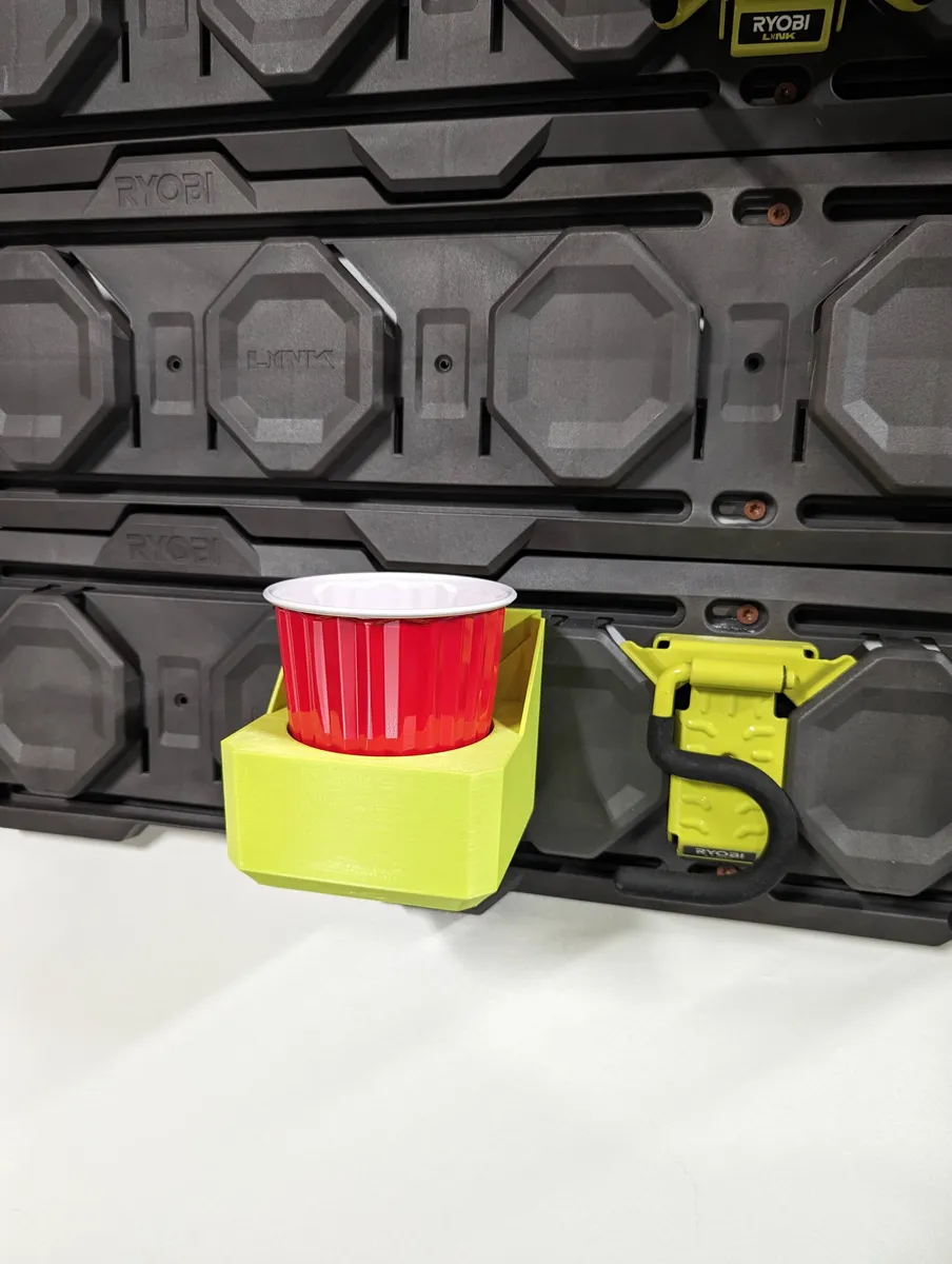 Getränkehalter für Ryobi Link-Wandsystem