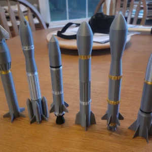 Modulares Raketen-Spielzeug Set | Baukasten für Weltraum-Fans