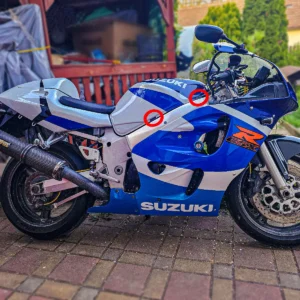 Suzuki GSX-R SRAD Tank Gummis | Tankhalterung Ersatzteil